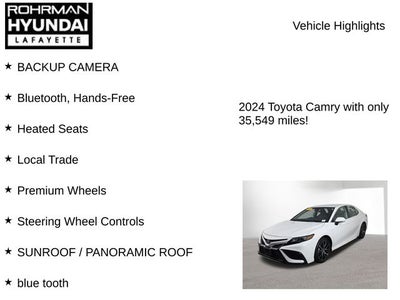 2024 Toyota Camry SE