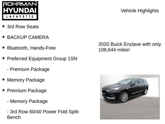 2020 Buick Enclave Premium