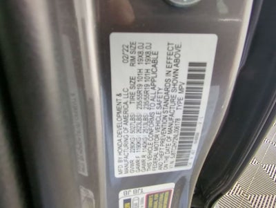 2022 Acura RDX w/Advance Package