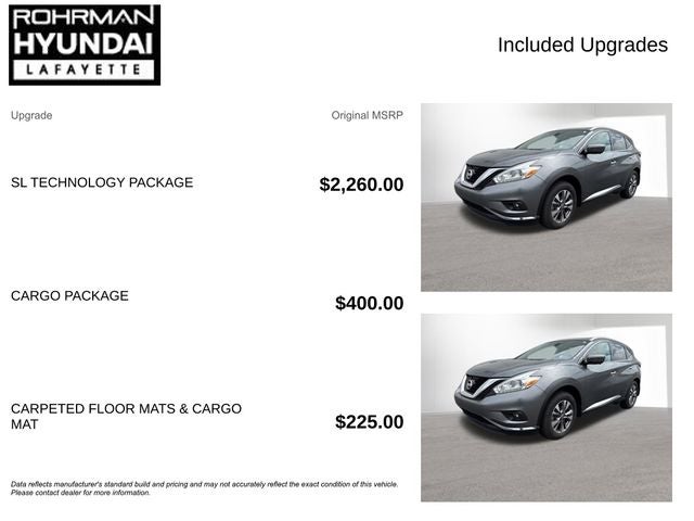 2016 Nissan Murano SL