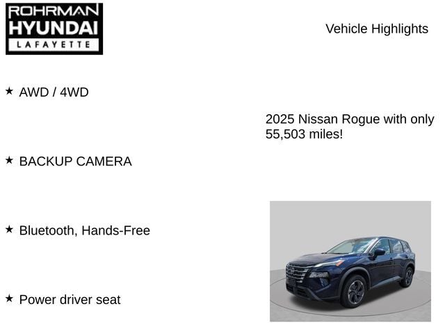 2025 Nissan Rogue SV