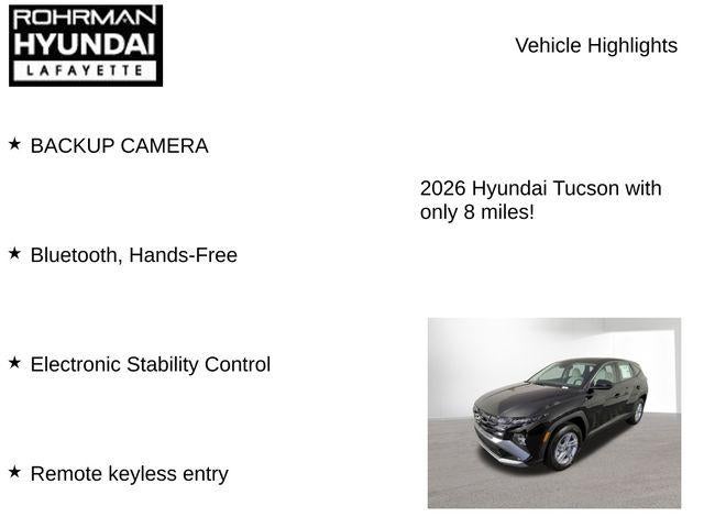 2026 Hyundai TUCSON SE AWD