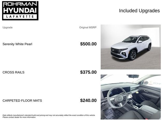 2026 Hyundai TUCSON SEL FWD