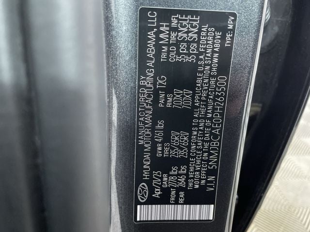 2023 Hyundai TUCSON SEL