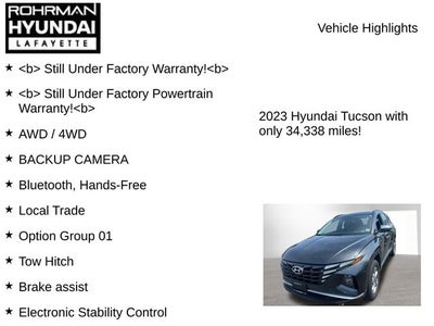 2023 Hyundai TUCSON SEL