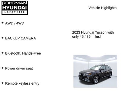 2023 Hyundai TUCSON SEL