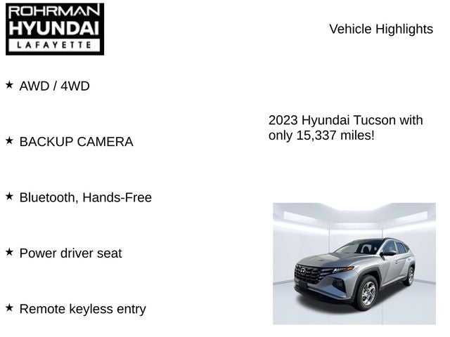 2023 Hyundai TUCSON SEL