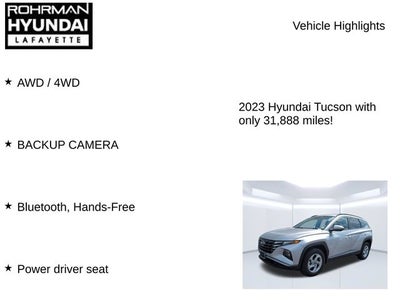 2023 Hyundai TUCSON SEL