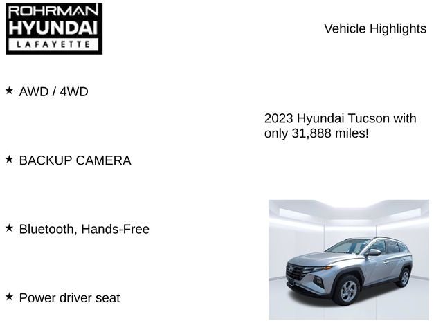 2023 Hyundai TUCSON SEL
