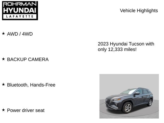 2023 Hyundai TUCSON SEL