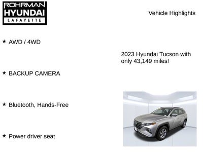 2023 Hyundai TUCSON SEL