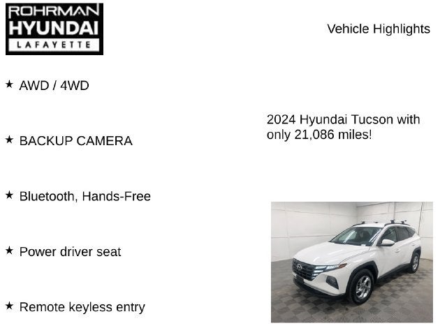 2024 Hyundai TUCSON SEL