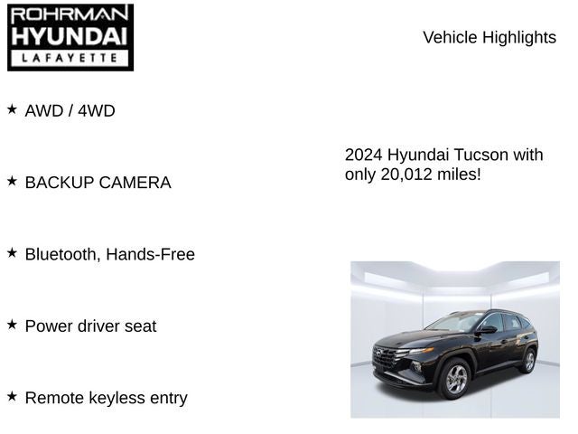 2024 Hyundai TUCSON SEL