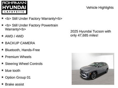 2025 Hyundai TUCSON SEL