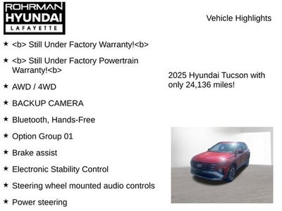 2025 Hyundai TUCSON SEL