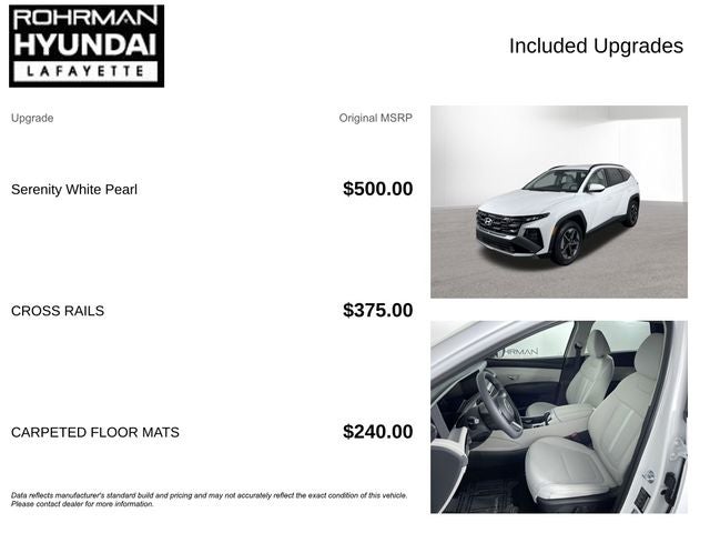 2026 Hyundai TUCSON SEL AWD