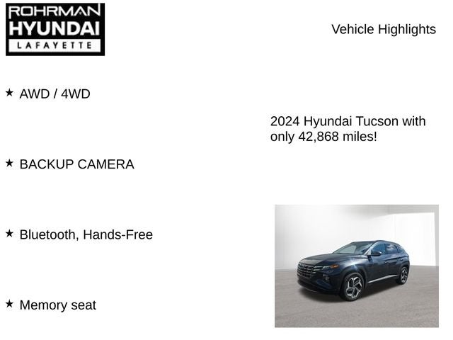 2024 Hyundai TUCSON Limited