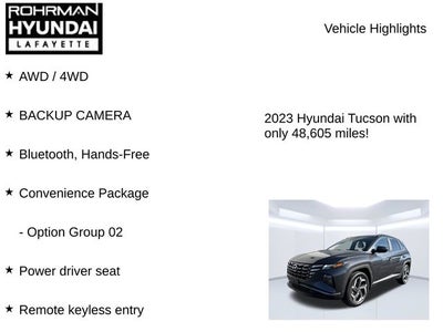 2023 Hyundai TUCSON SEL