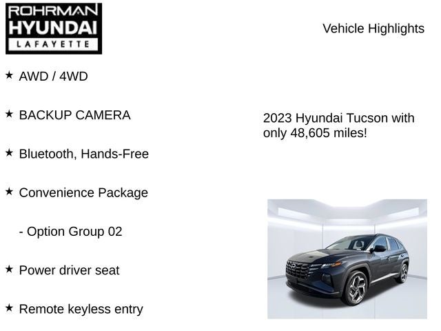 2023 Hyundai TUCSON SEL