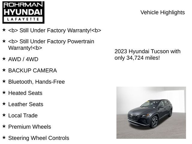 2023 Hyundai TUCSON SEL