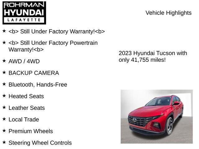 2023 Hyundai TUCSON SEL