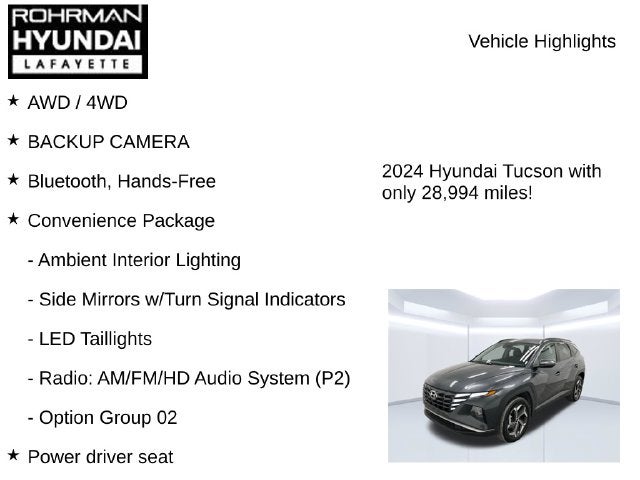 2024 Hyundai TUCSON SEL