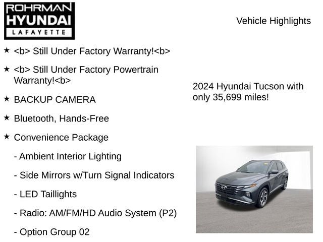 2024 Hyundai TUCSON SEL