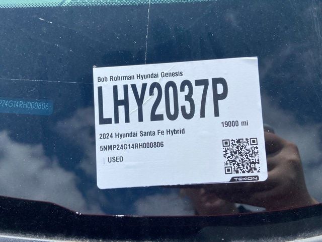 2024 Hyundai SANTA FE HYBRID SEL