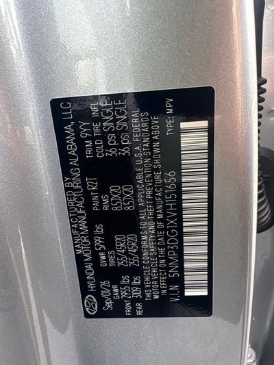 2027 Hyundai SANTA FE HYBRID Limited