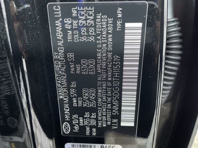 2026 Hyundai SANTA FE HYBRID Calligraphy