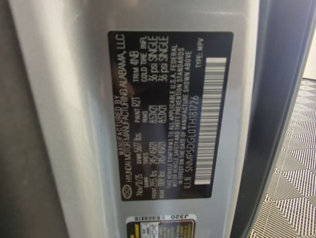 2026 Hyundai SANTA FE Calligraphy AWD