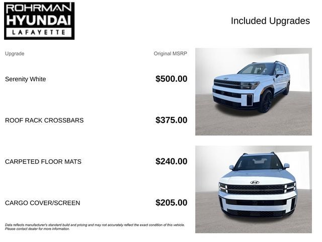 2026 Hyundai SANTA FE Calligraphy AWD