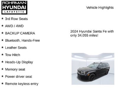 2024 Hyundai SANTA FE Calligraphy