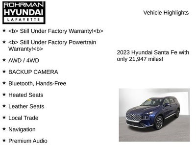 2023 Hyundai SANTA FE Limited