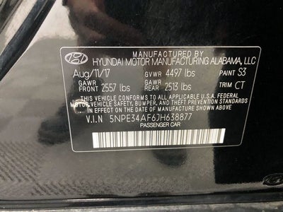 2018 Hyundai SONATA SEL