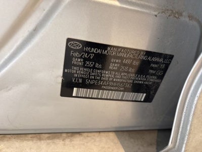 2017 Hyundai SONATA Sport