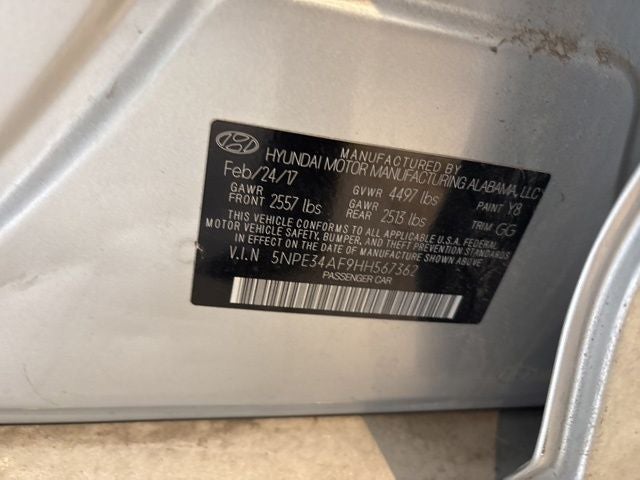 2017 Hyundai SONATA Sport