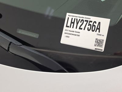 2017 Hyundai SONATA Sport