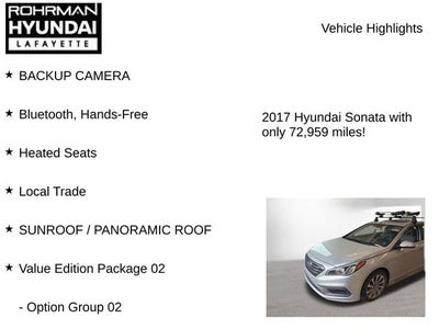 2017 Hyundai SONATA Sport