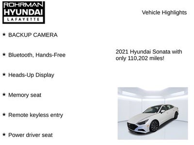 2021 Hyundai SONATA Limited