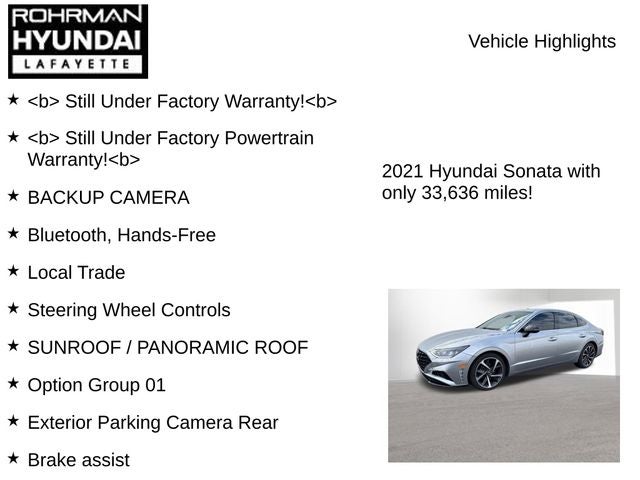 2021 Hyundai SONATA SEL Plus