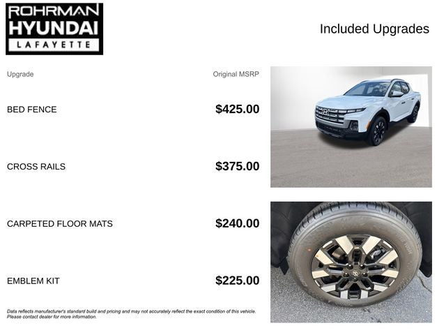 2026 Hyundai SANTA CRUZ SEL AWD