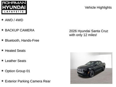 2026 Hyundai SANTA CRUZ SEL AWD