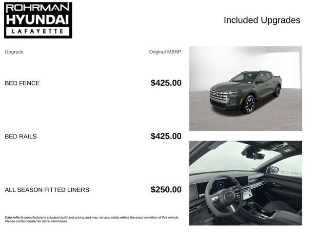 2026 Hyundai SANTA CRUZ SEL Activity AWD