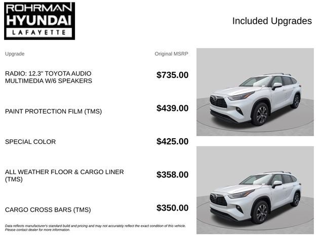 2023 Toyota Highlander XLE