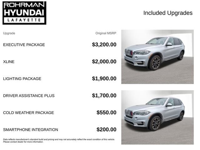 2016 BMW X5 xDrive50i