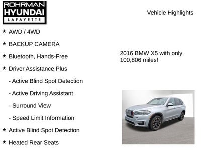 2016 BMW X5 xDrive50i