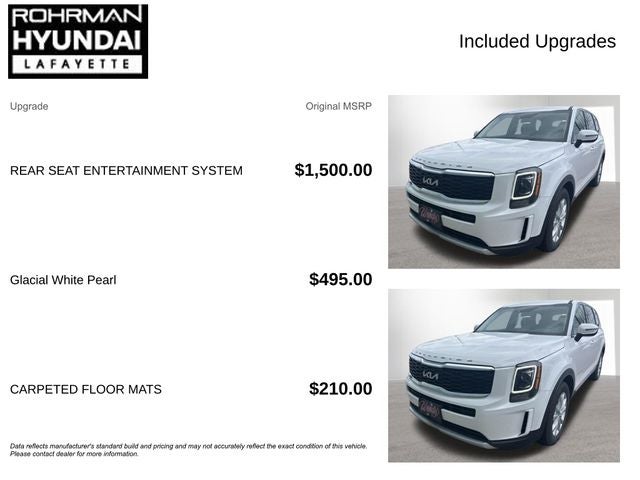 2022 Kia Telluride LX