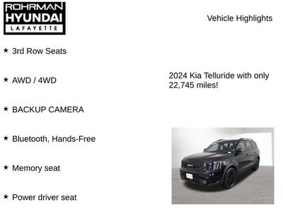 2024 Kia Telluride SX Prestige X-Line