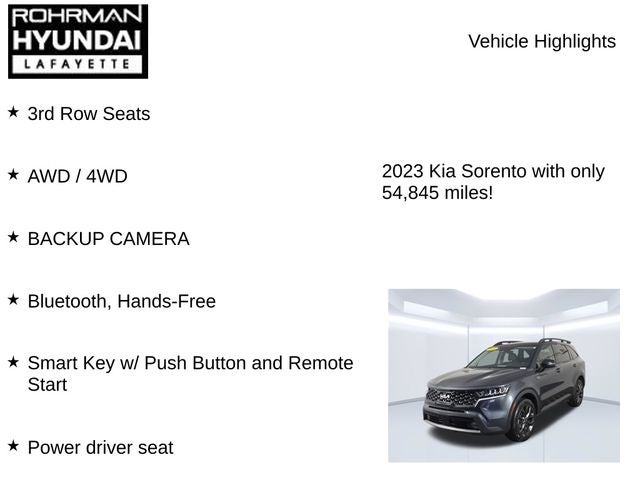 2023 Kia Sorento X-Line EX